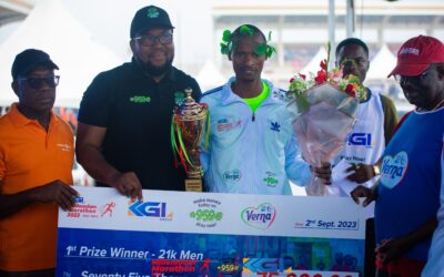 Kenyan Peter Mwaniki grabs 2023 KGL Millennium Marathon  top prize of 75,000ghc